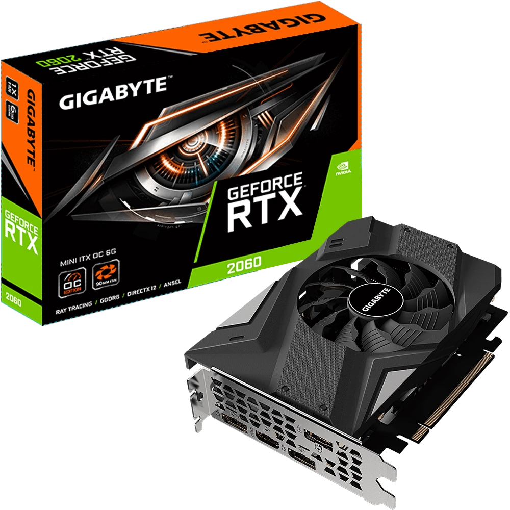Gigabyte Geforce RTX 2060 MINI ITX OC 6G  (Rev. 1.0)